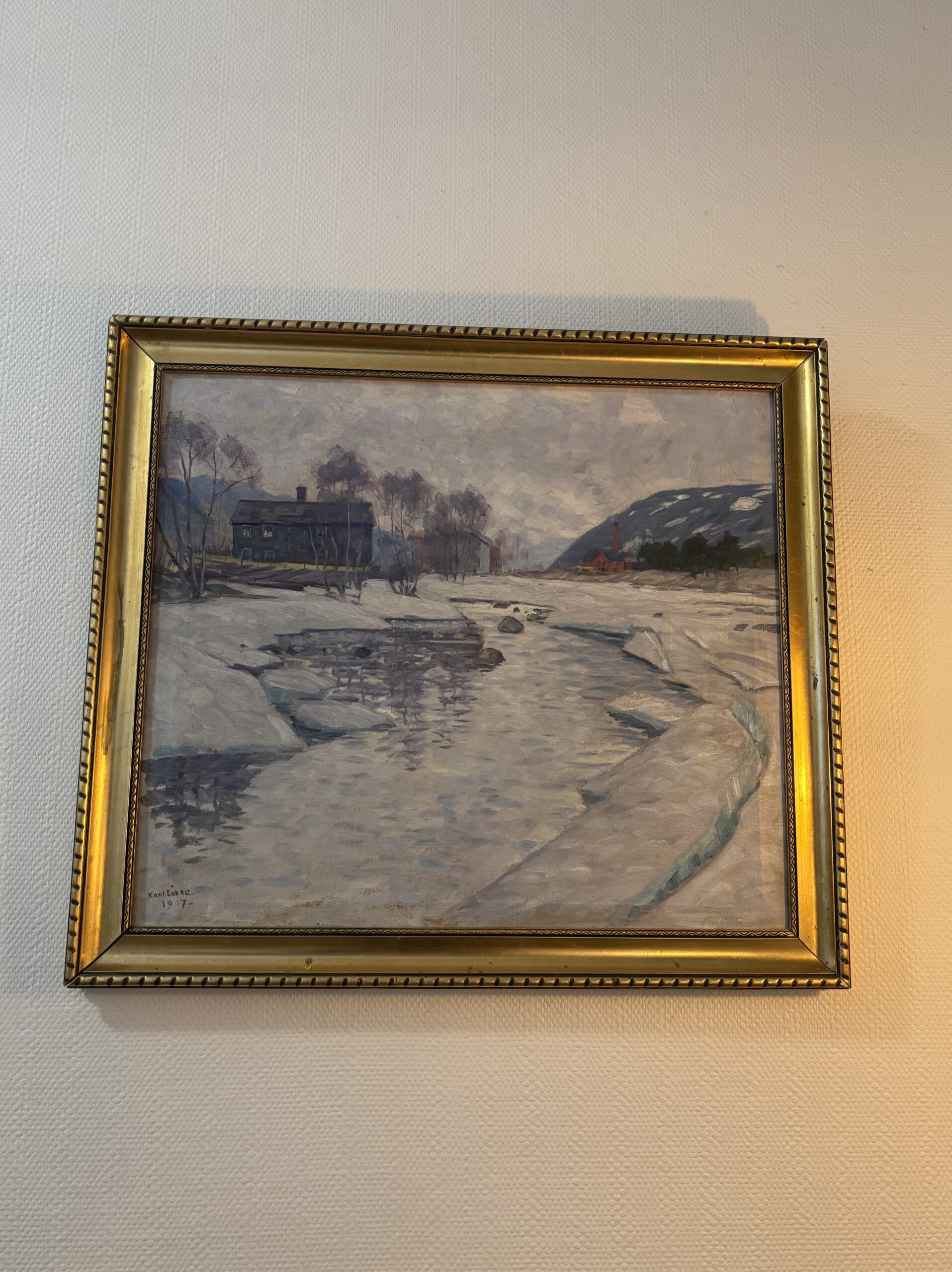 Vaala i vinterlandskap