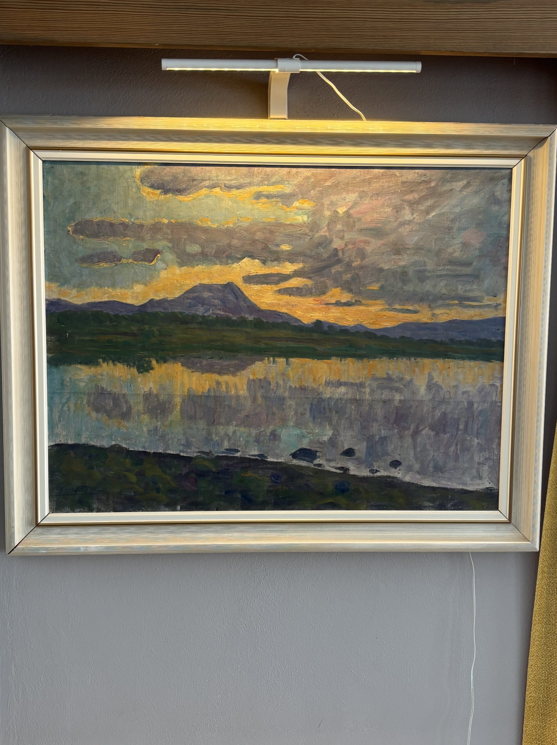 Svartfjellet i aftensol