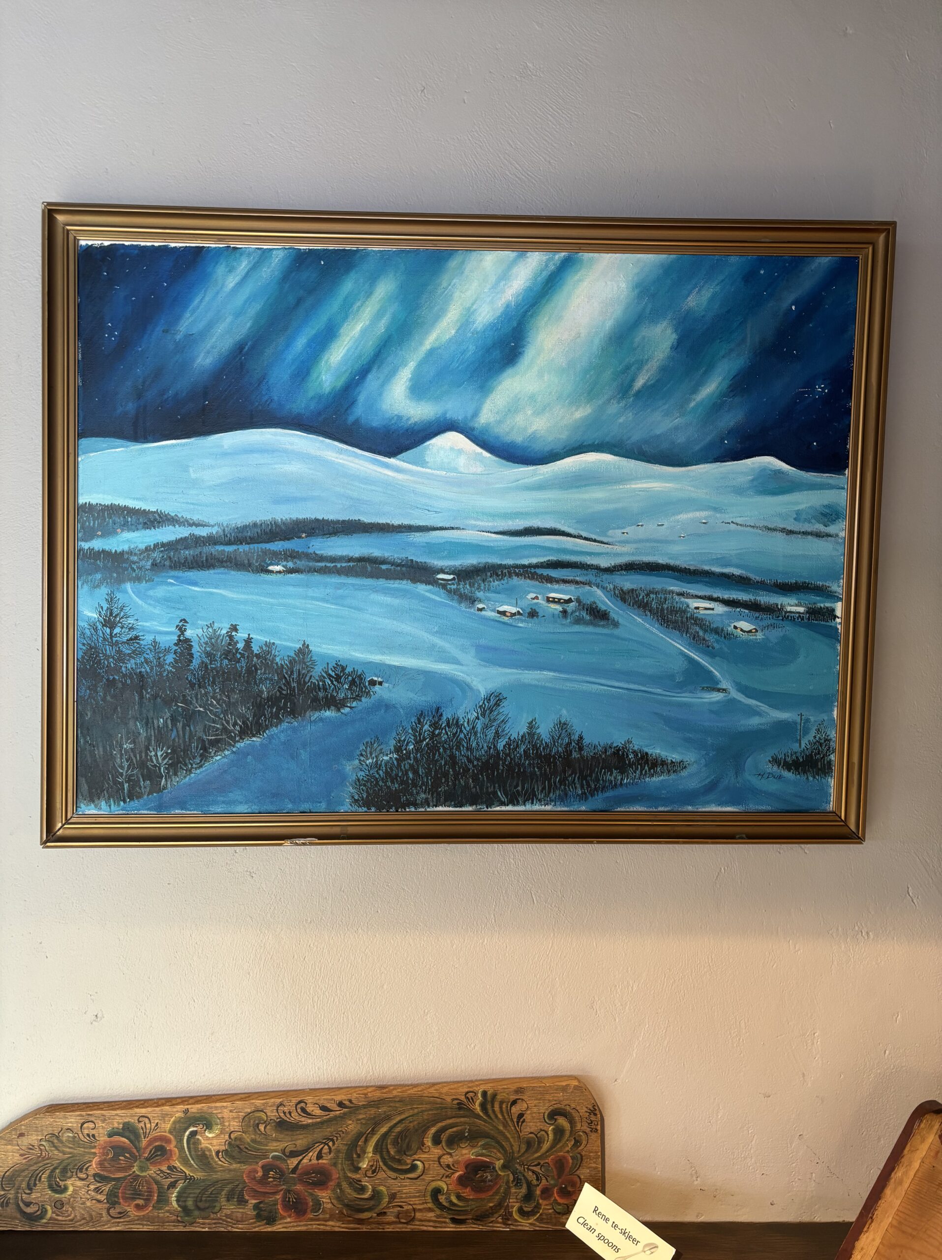 Nordlys over Venabygd