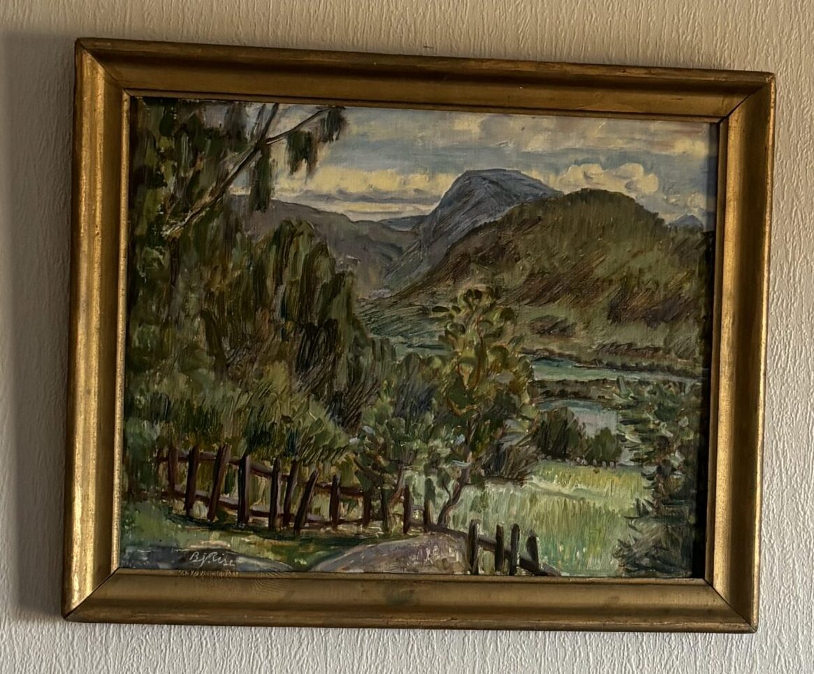Vågå mot Lom